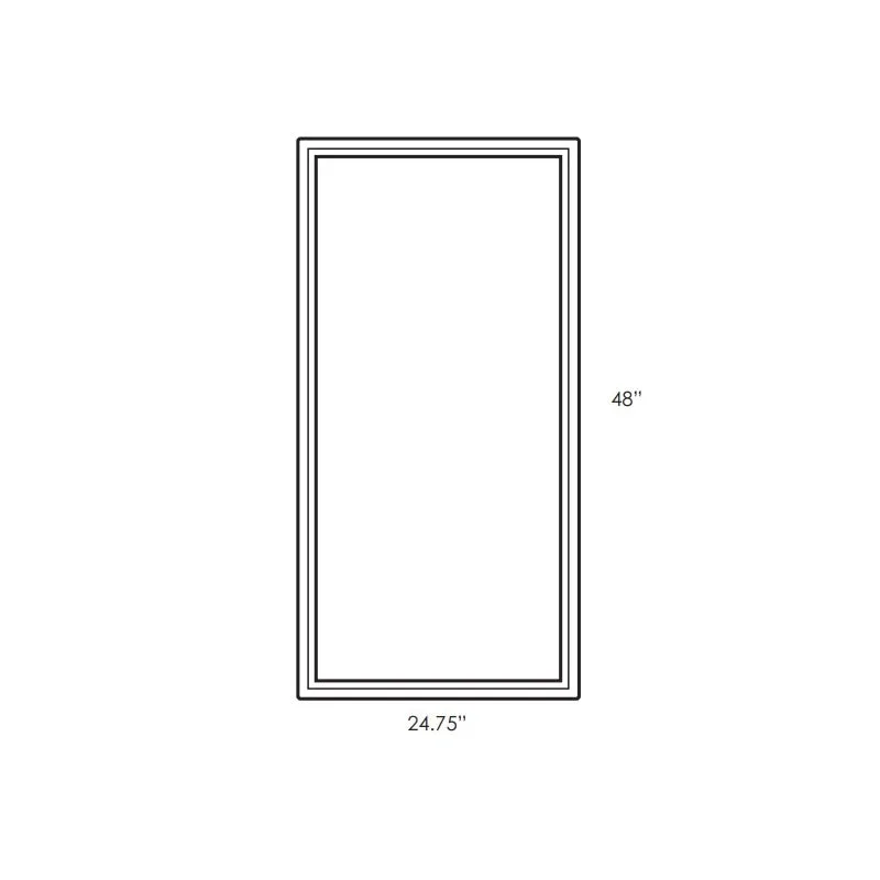 E1RFK 2x4 Recessed Flanged Kit