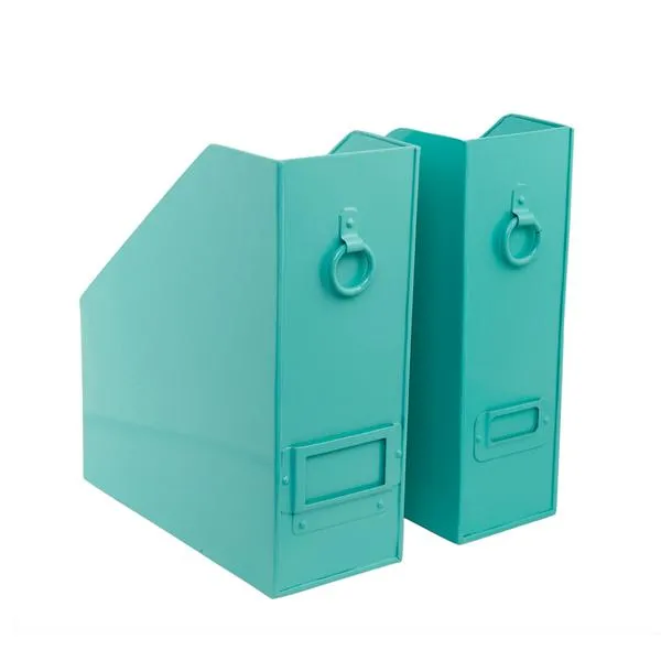 Elan Sea Breeze WFH Organiser Set (Aqua, Set of 3)