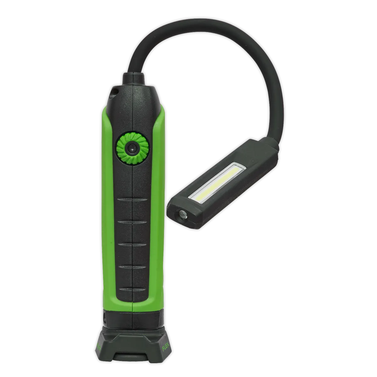 Flexi Rechargeable Green Inspection Lamp Li-ion 1 COB   1 LED