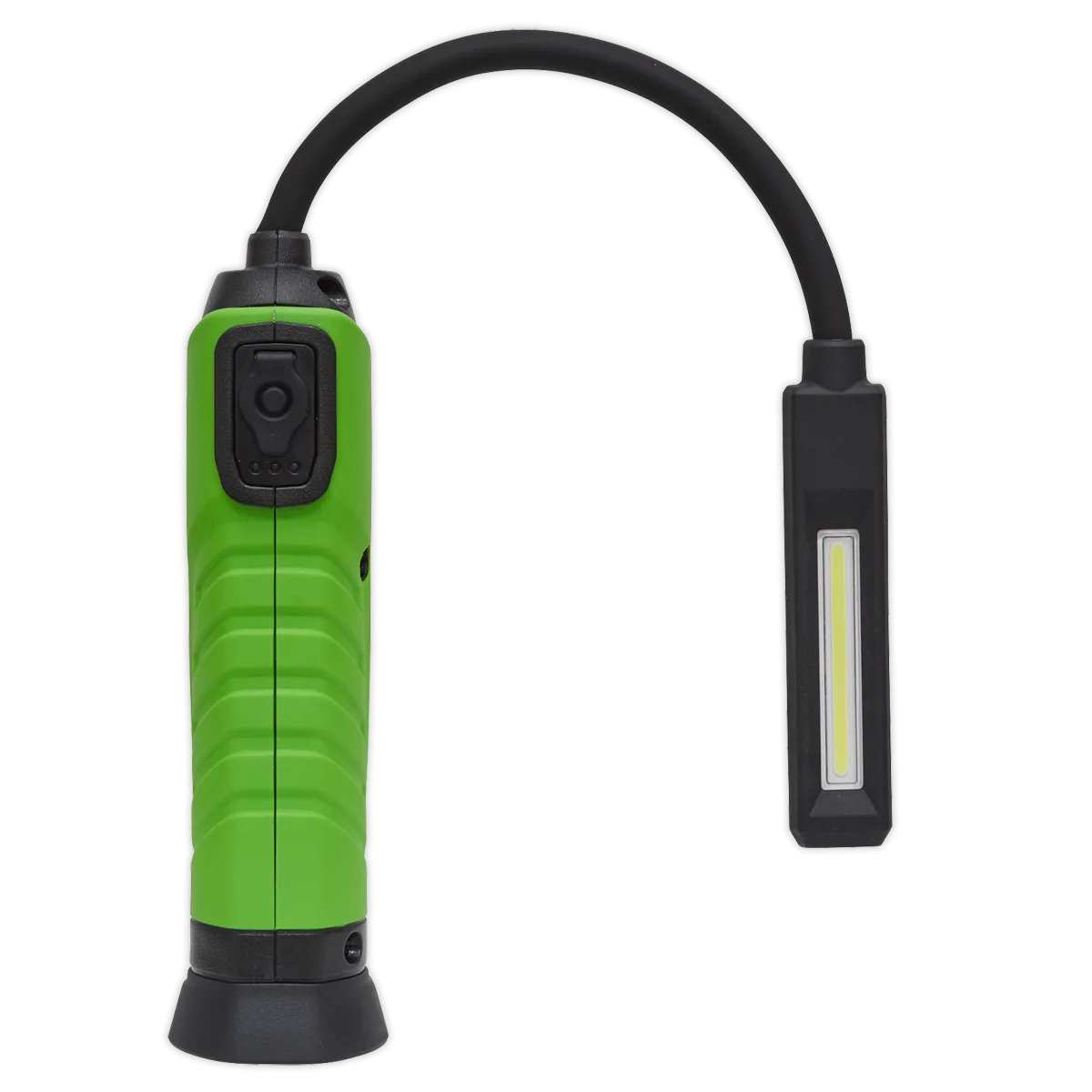 Flexi Rechargeable Green Inspection Lamp Li-ion 1 COB   1 LED