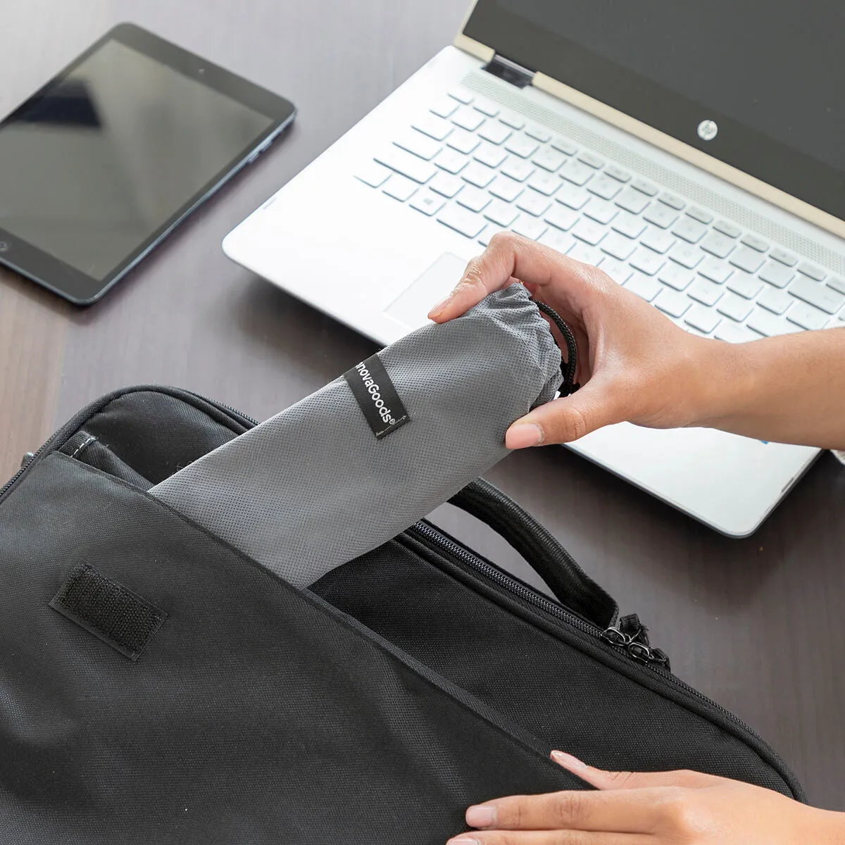 Folding and Adjustable Laptop Stand