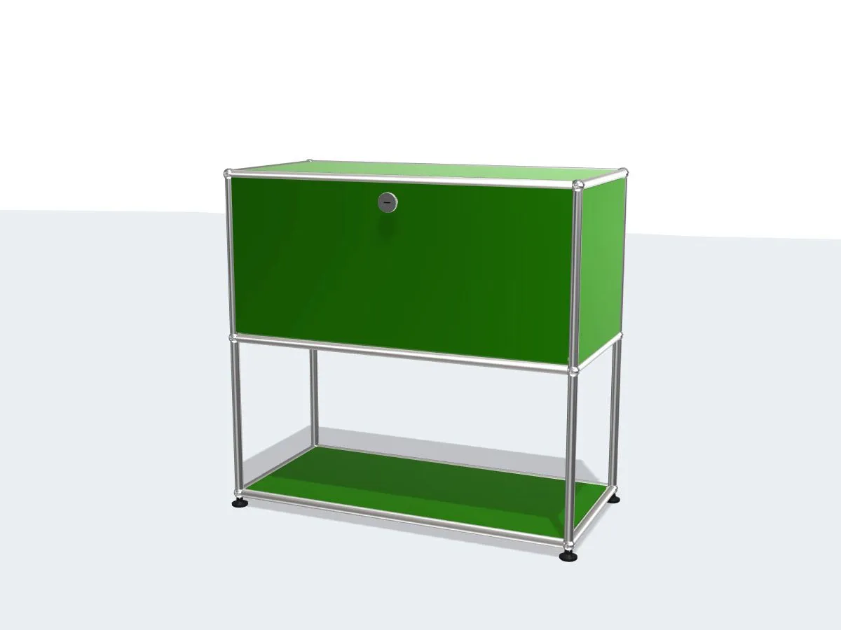 Haller Sideboard Lower Structure and One Drop-Down Door