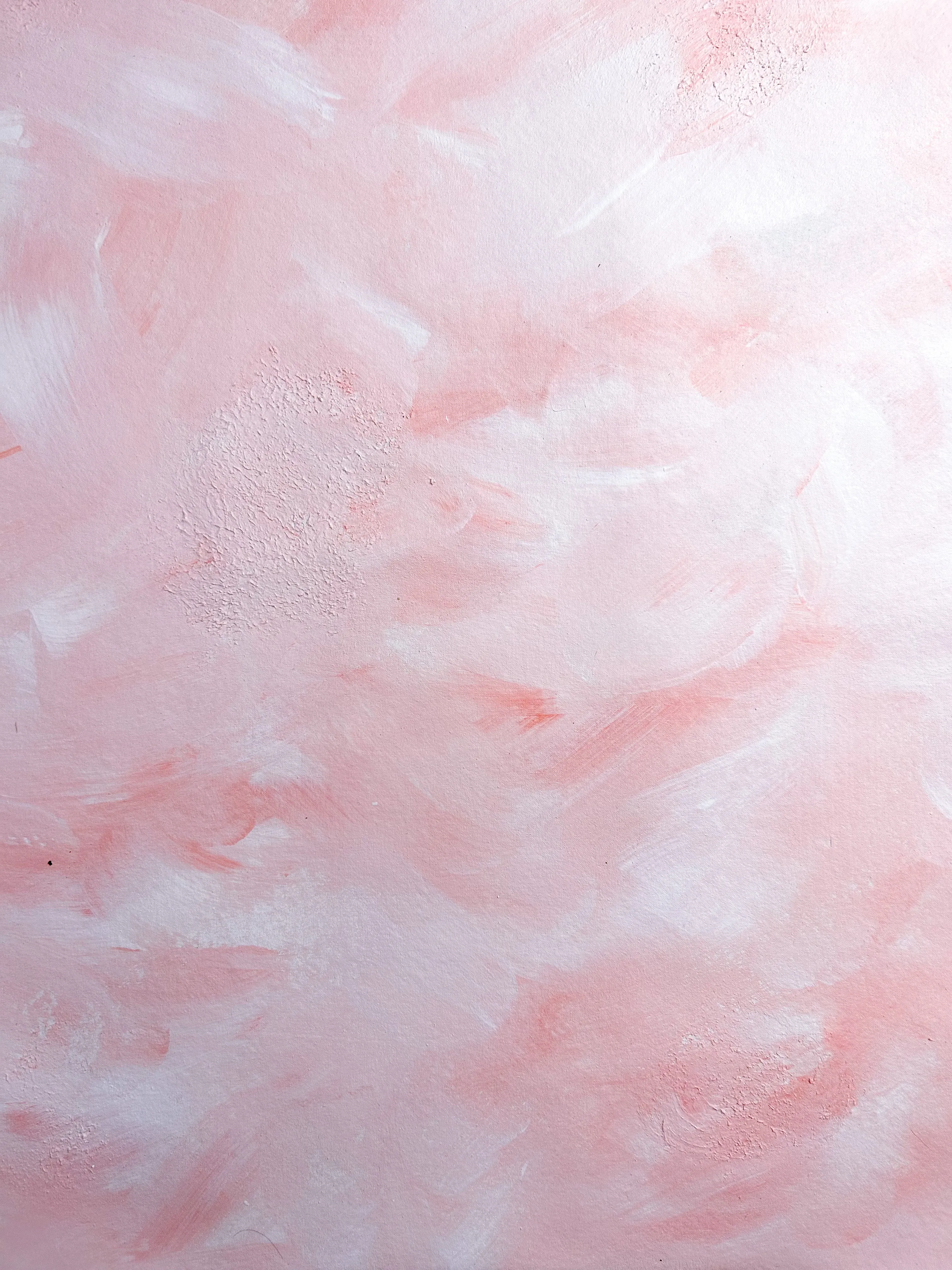 Hand painted, rollable styling mat for wedding photography|Coral