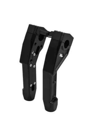 Harley Risers Next Level Billet Pull Back  Risers  Kens Factory High End Motorcycle Risers
