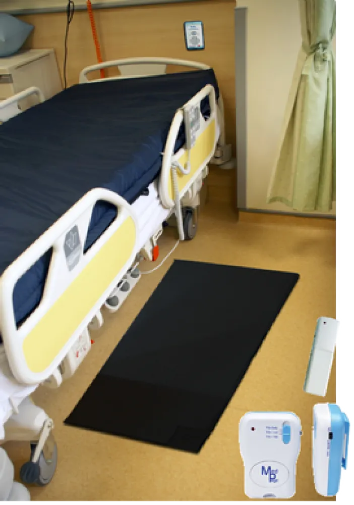 Heavy Duty Non-Slip Floor Pressure Mat With Pager Alarm
