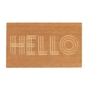Hello Impression Doormat