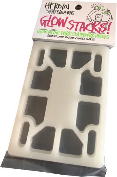 Heroin 1/8" Riser Pad Set Glow in the Dark