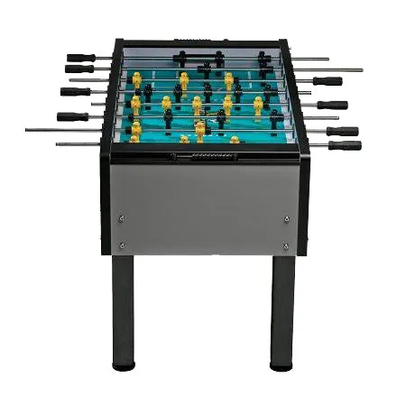 HJ Scott® VF5000 Velocity Foosball Table in Silver