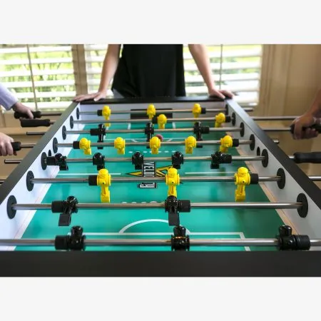 HJ Scott® VF5000 Velocity Foosball Table in Silver