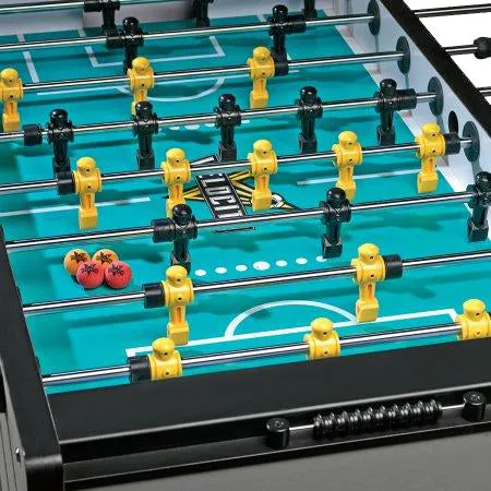 HJ Scott® VF5000 Velocity Foosball Table in Silver