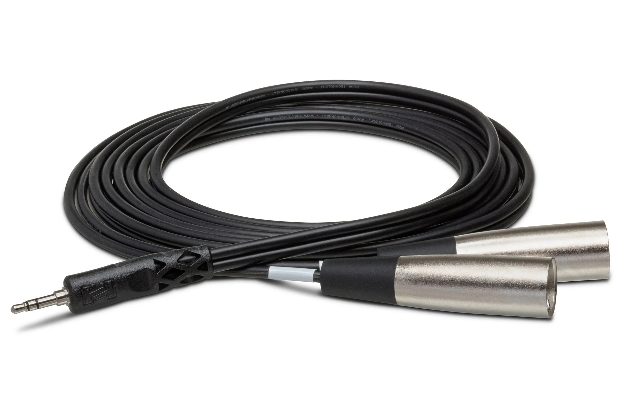 Hosa CYX-403M Stereo Breakout, 3.5 mm TRS to Dual XLR3M, 3 m