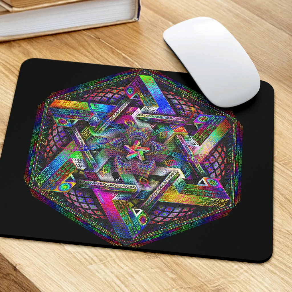 Hyperdimensional Harmonics Mouse Pad