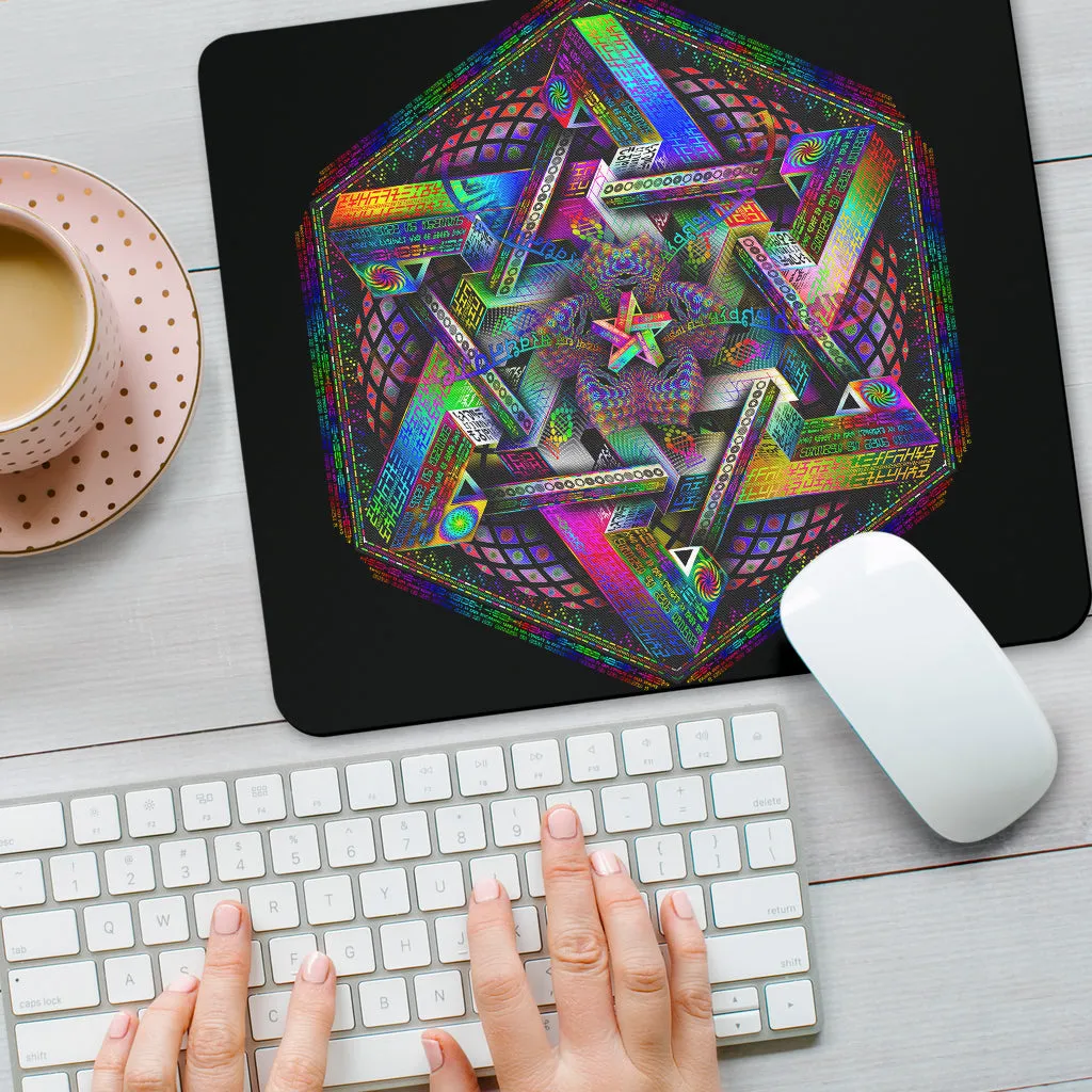 Hyperdimensional Harmonics Mouse Pad