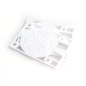 Independent 1/8 Inch White Skateboard Risers