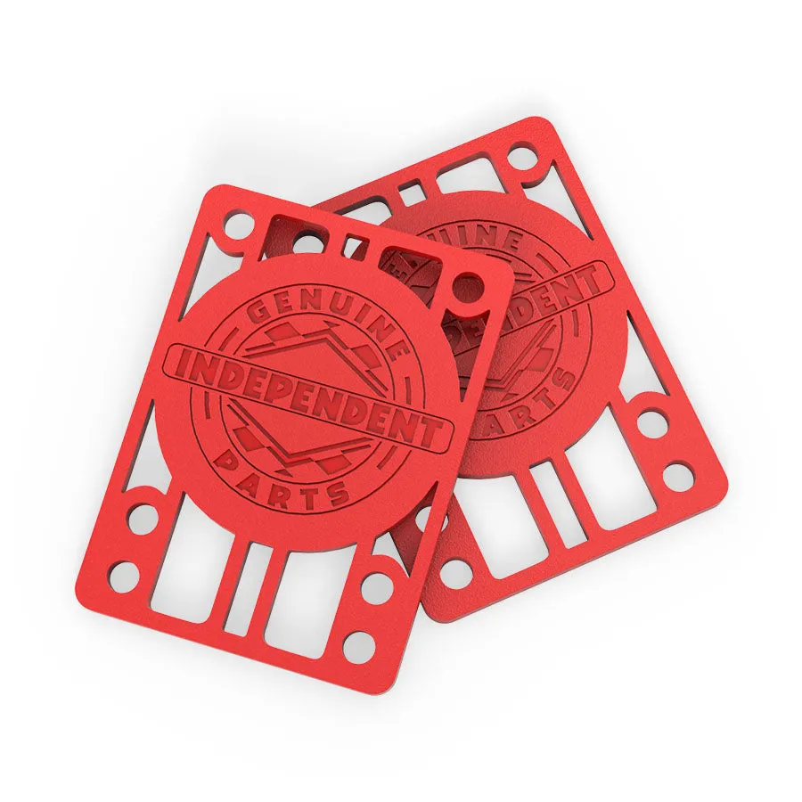INDEPENDENT RISERS RED 1/8"