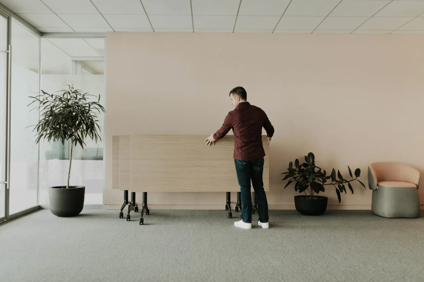 Jive T-Base Flip Table