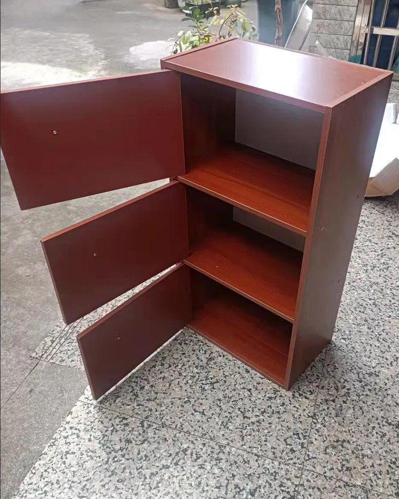 Liampoo locker,Business Furniture Series C 3 Drawer Mobile File Cabinet in Mahogany