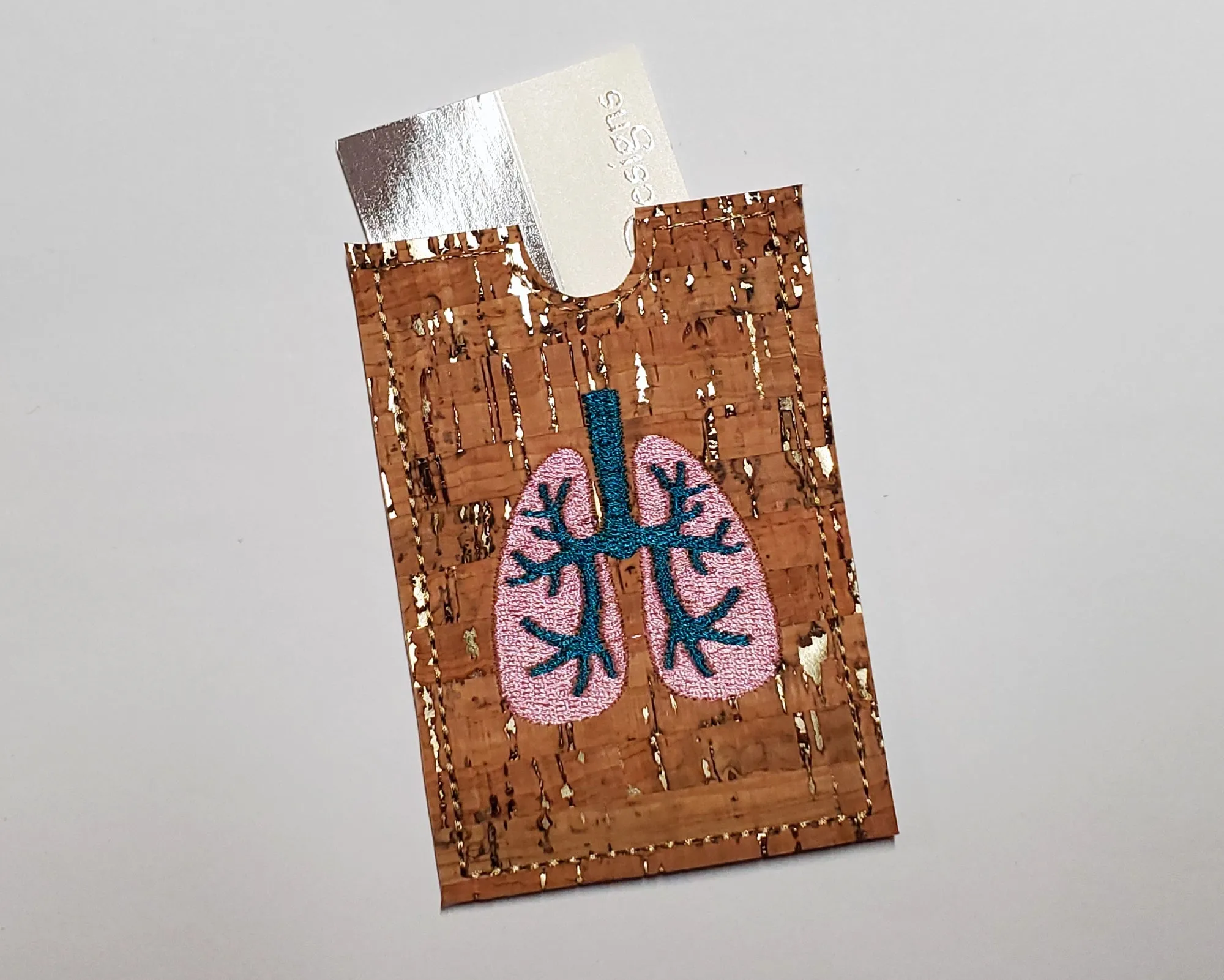 Lungs Gift Card Holders / Business Card Holders