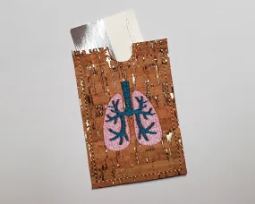 Lungs Gift Card Holders / Business Card Holders