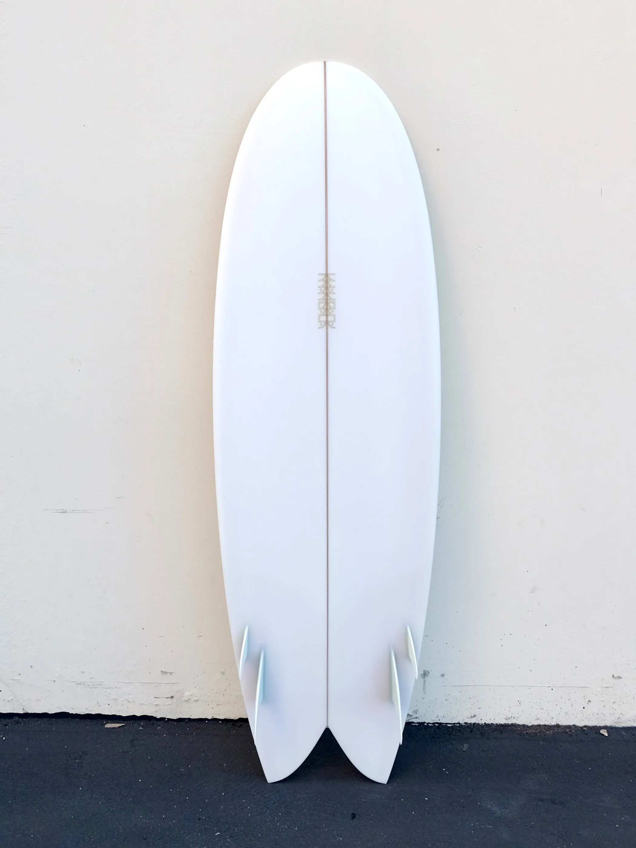 Mandala | 5’8” Mini Twinzer Fish Clear Surfboard
