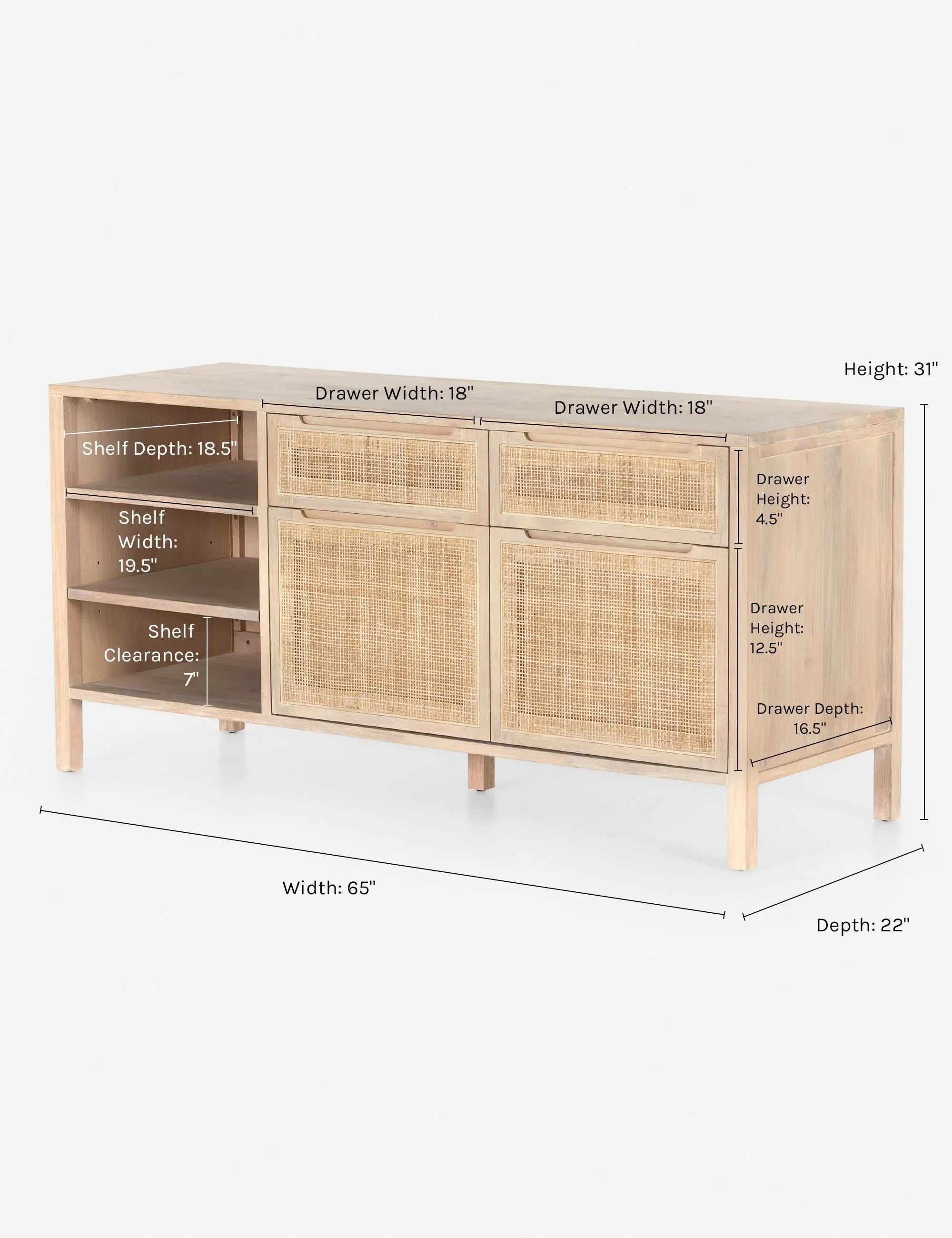Margot Filing Sideboard