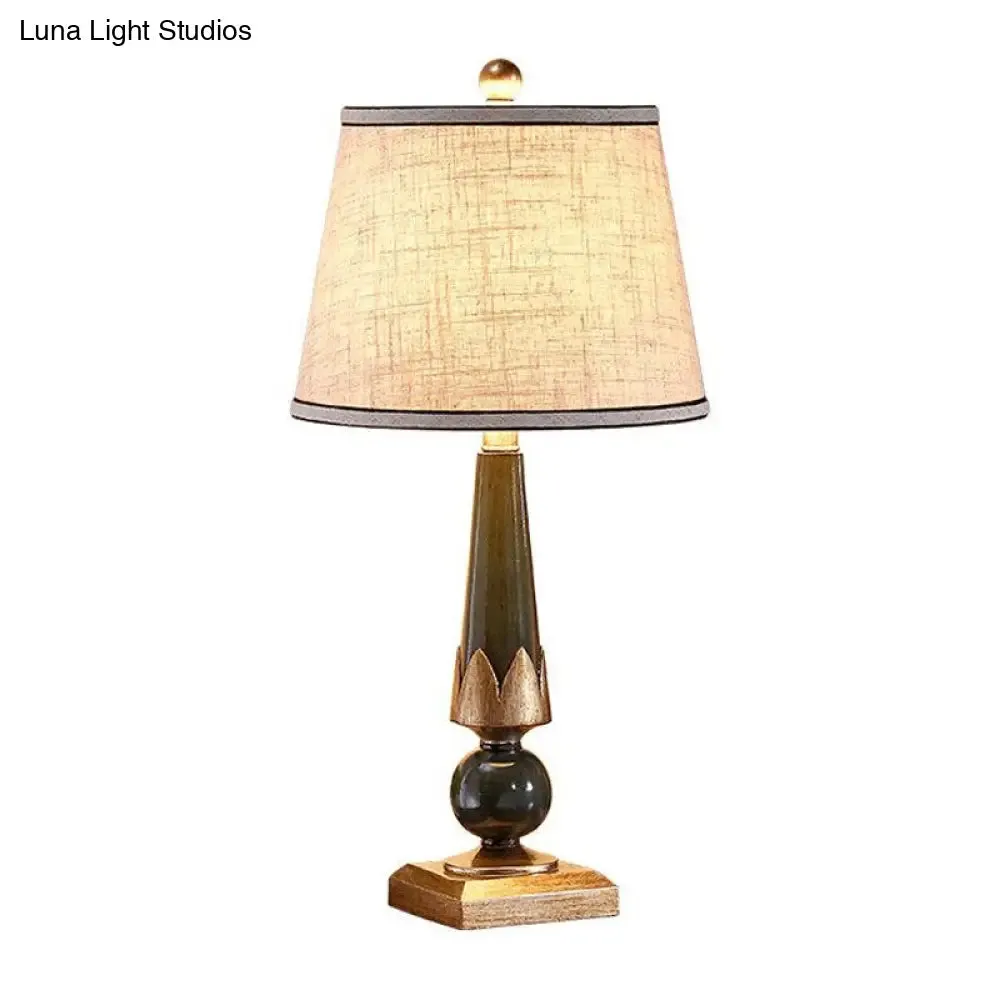 Margot - Sleek Tapered Drum Night Lamp - Minimalist Design