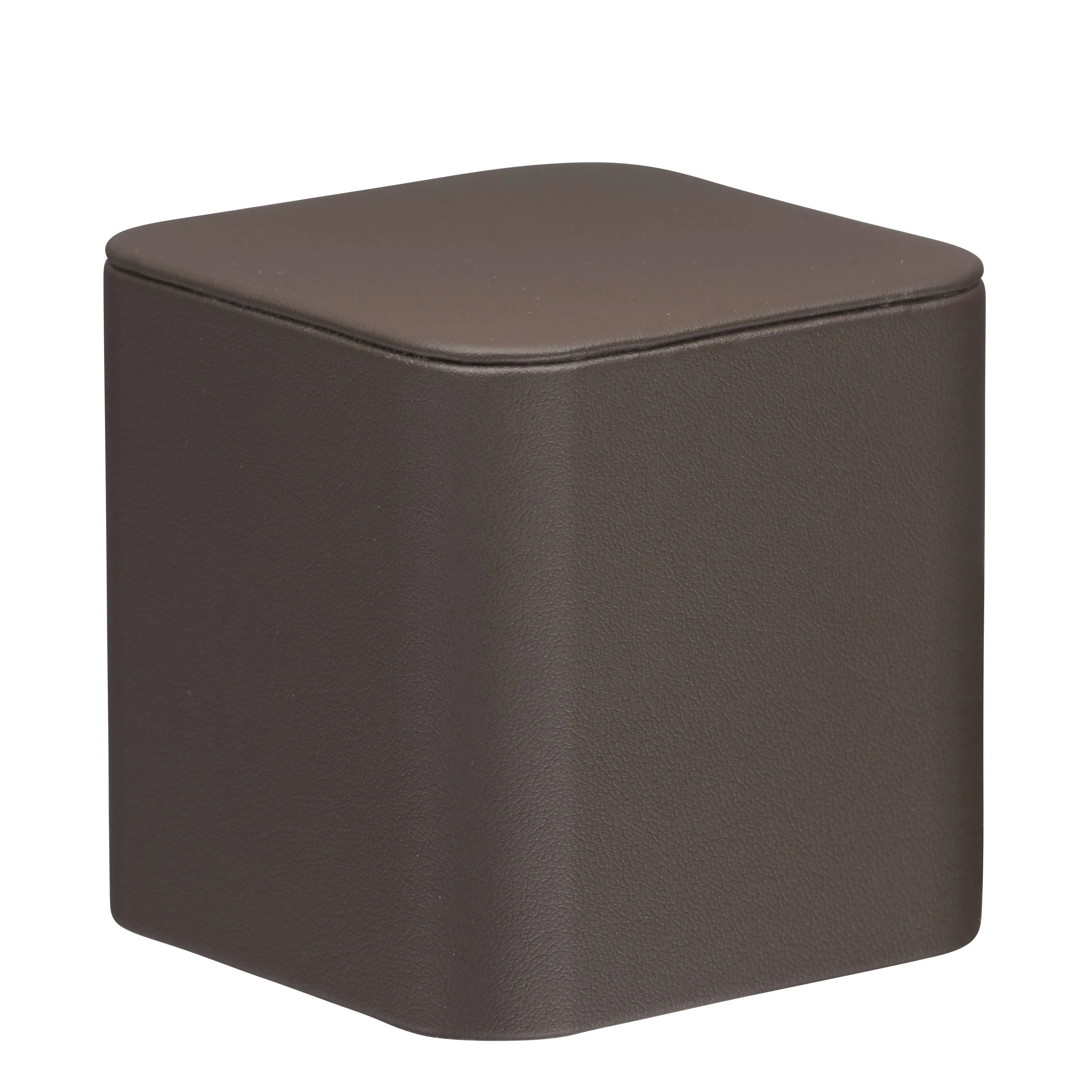Medium Square Pedestal, Allure Leatherette Display Collection