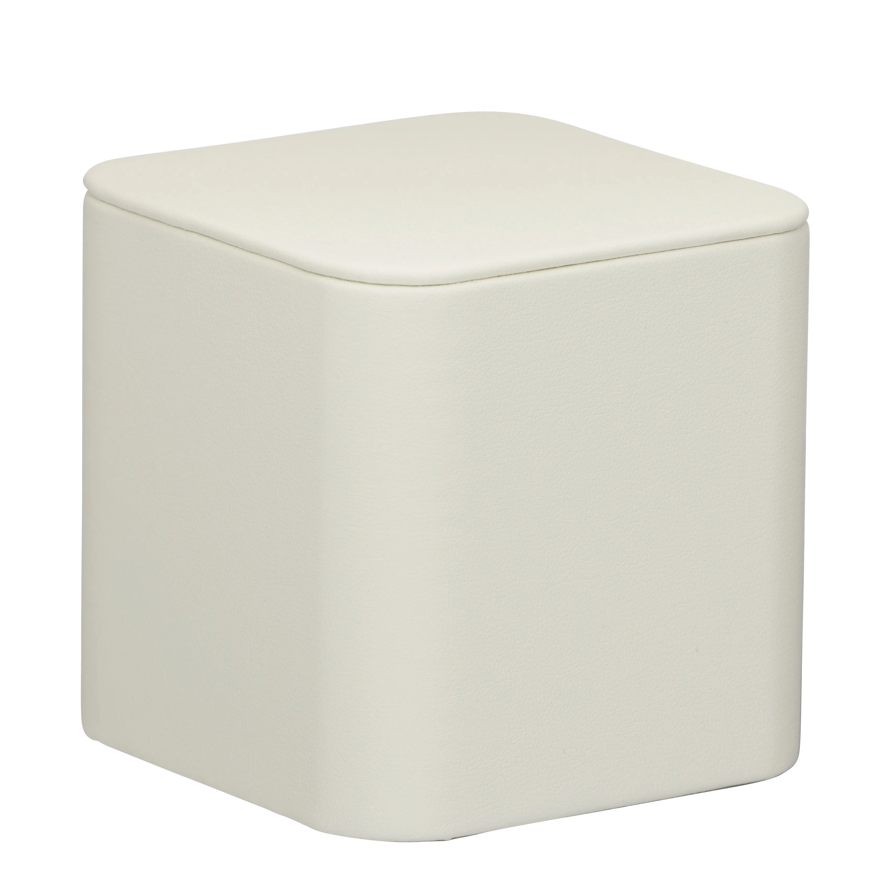 Medium Square Pedestal, Allure Leatherette Display Collection