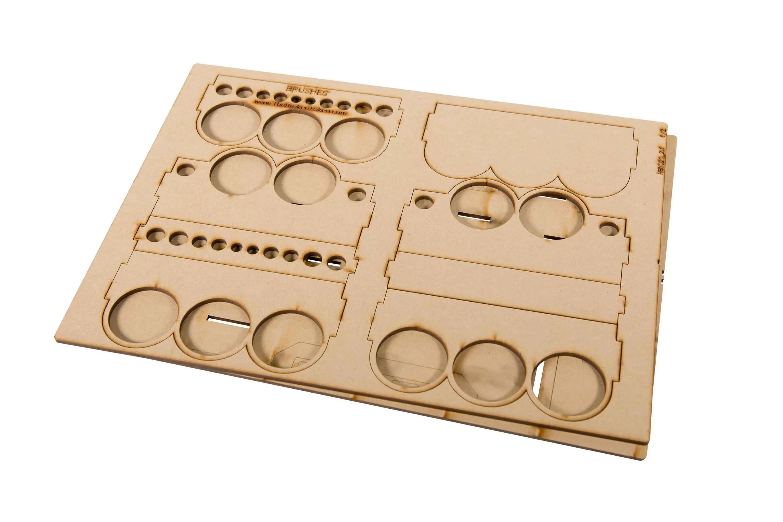 Modular Paint Rack - 35mm Half
