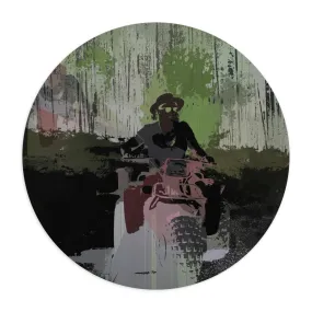Mouse Pad ... 3-Wheeln' N' Groovin The Mountain Roads ... Central Idaho ... Original Works ...