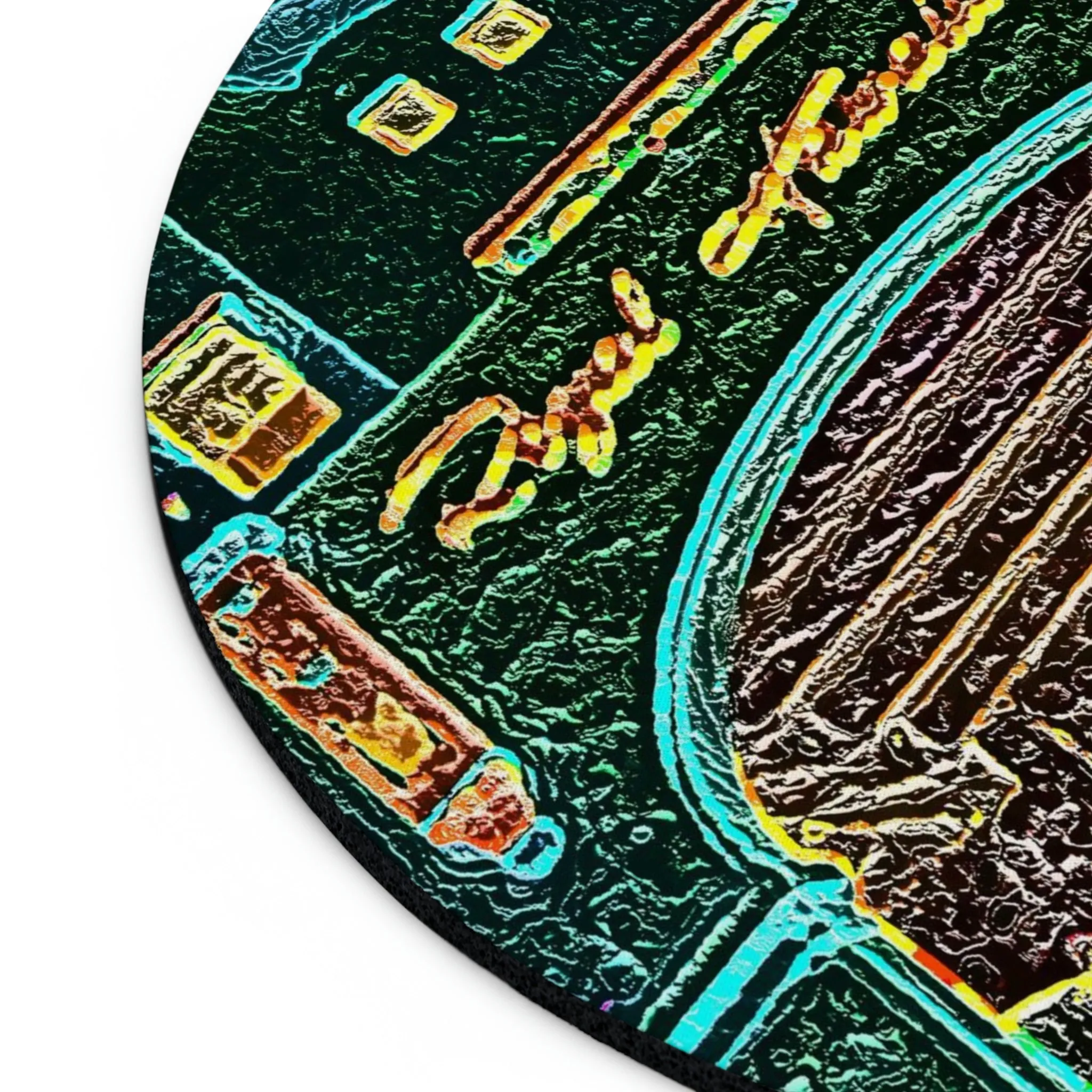 Mouse Pad ... "La Grande Entree" At: 'The Pink Palace' ... The Royal Hawai'ian ... Honolulu, HI ... '27Oct2014' ... Original Works ...