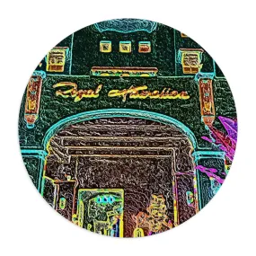 Mouse Pad ... "La Grande Entree" At: 'The Pink Palace' ... The Royal Hawai'ian ... Honolulu, HI ... '27Oct2014' ... Original Works ...