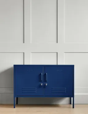 Mustard Made Lowdown Locker in Navy Blue