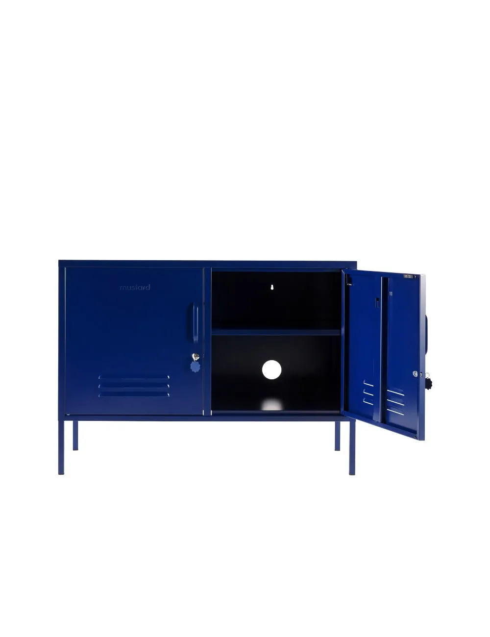 Mustard Made Lowdown Locker in Navy Blue