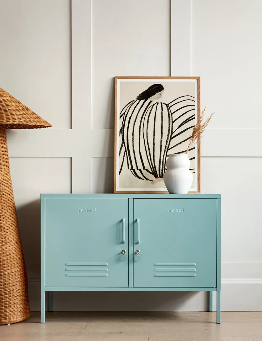 Mustard Made Lowdown Locker in Ocean Blue