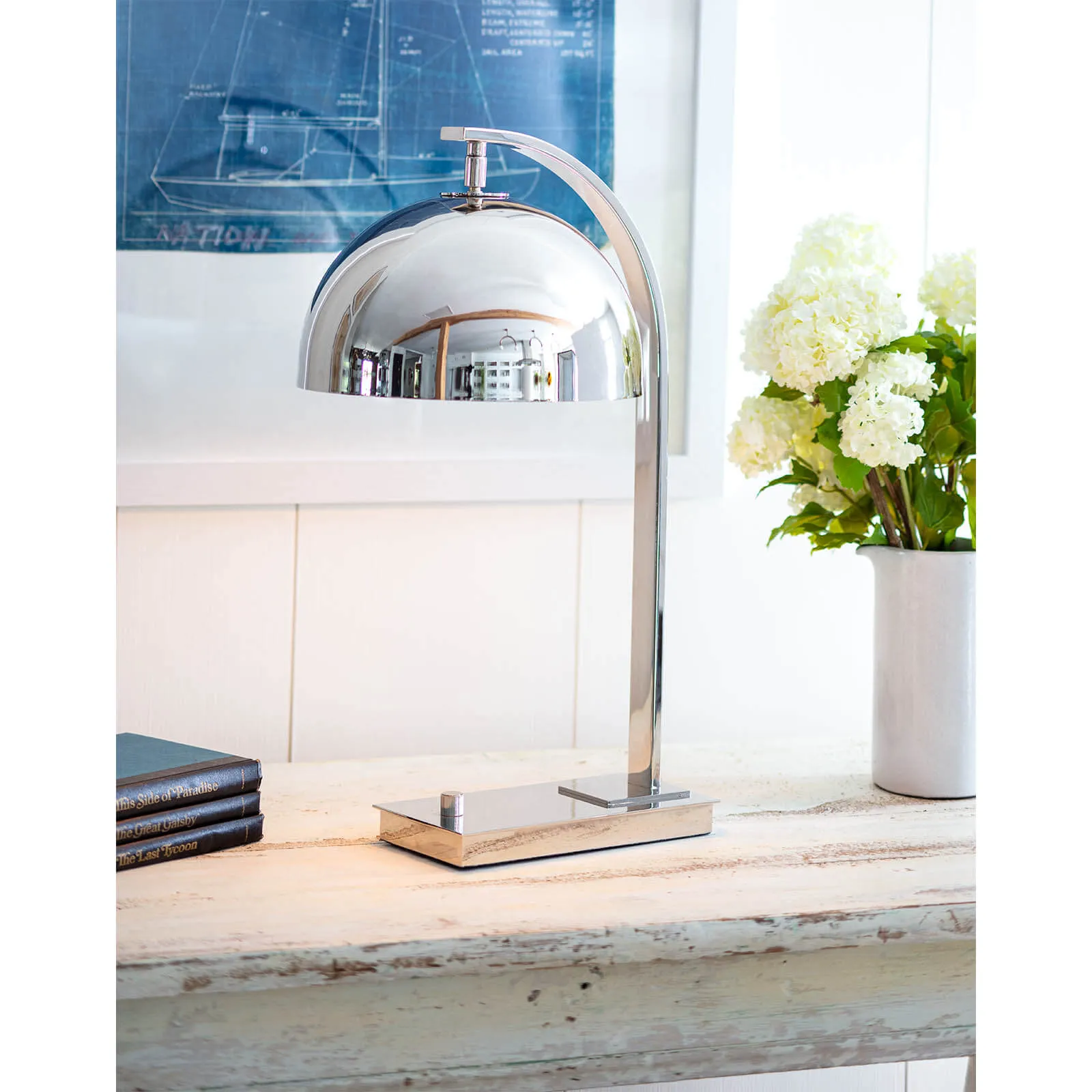 Otto Desk Lamp (Polished Nickel)