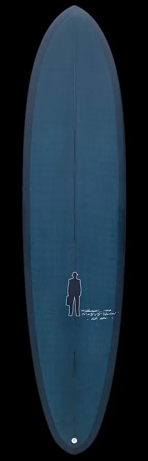 Pelican Midlength | midnight blue charcoal resin tint