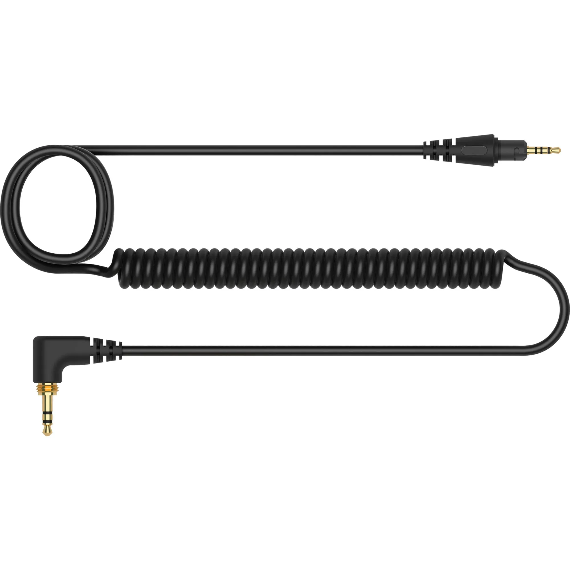 Pioneer DJ HC-CA0603 Short Coiled Extension Cable, 47.24-inch, for HDJ-X5 Studio Wired Headphones for Professional Audio, Aux Cord Cable for DJ Equipment and Recording