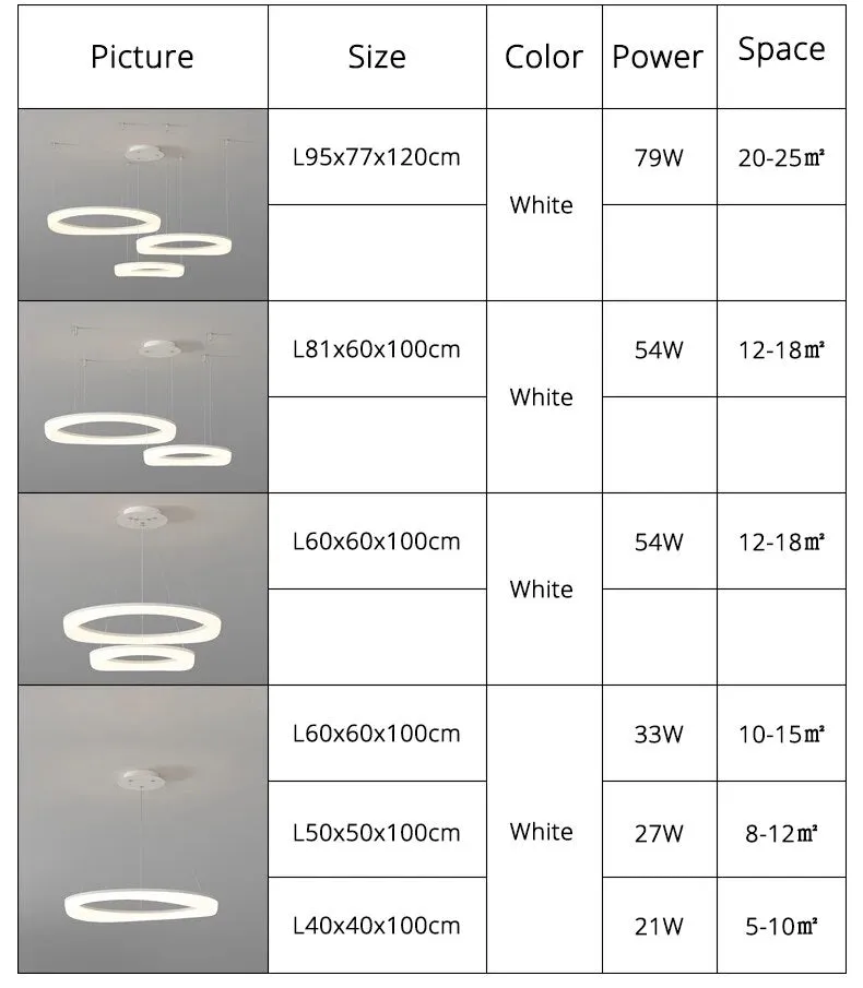 QIYI Nora LED Pendant Lights
