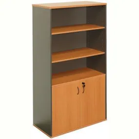 Rapid Worker Wall Unit Lockable 1800 X 900 X 450Mm Cherry/Ironstone