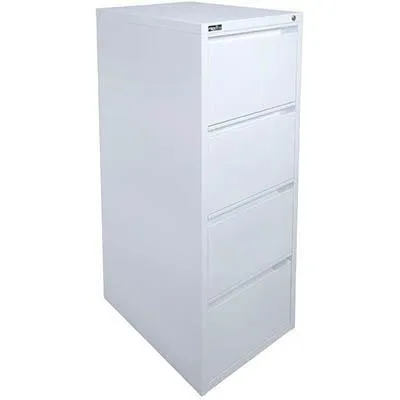 Rapidline Filing Cabinet 4 Drawer 464 X 620 X 1290Mm Flat Pack White China