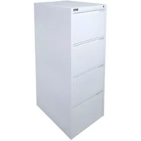 Rapidline Filing Cabinet 4 Drawer 464 X 620 X 1290Mm Flat Pack White China