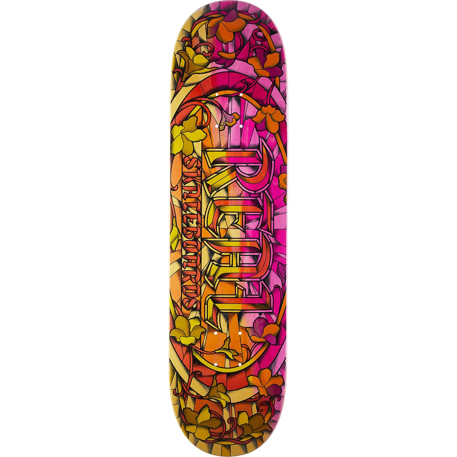 Real Chromatic Cathedral Skateboard Deck - 8.06" TF