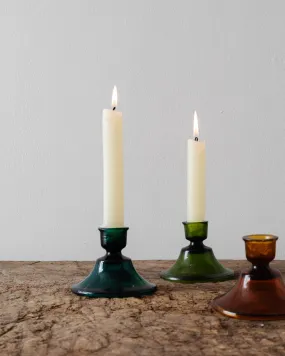 Recycled Glass Taper Holders