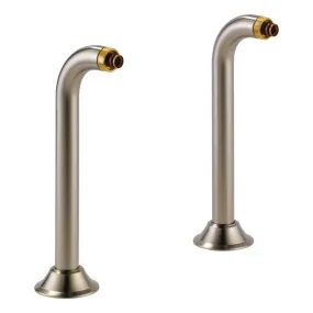 Replacement Two Handle Deck Mount Freestanding Tub Filler Risers