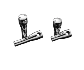 Riser Set Round - 4 inch High, M10 Mount - Highway Hawk H56-0042
