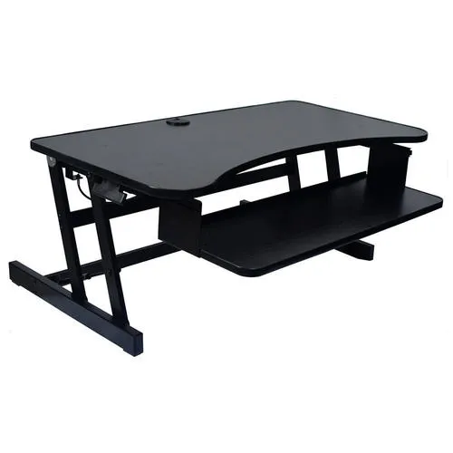 Rocelco Deluxe 37" wide Height Adjustable Standing Desk Riser
