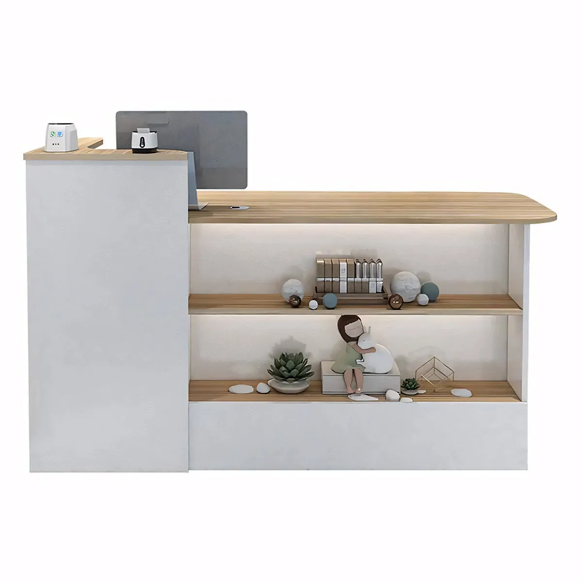 Rounded Reception Desk Counter（East Coast）