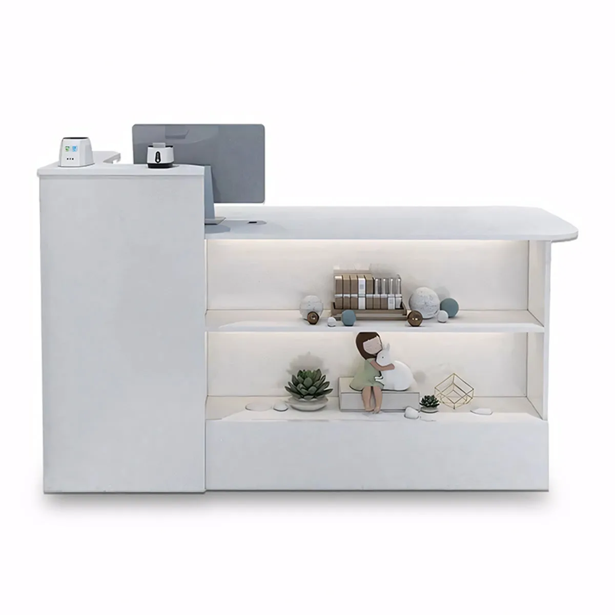 Rounded Reception Desk Counter（East Coast）