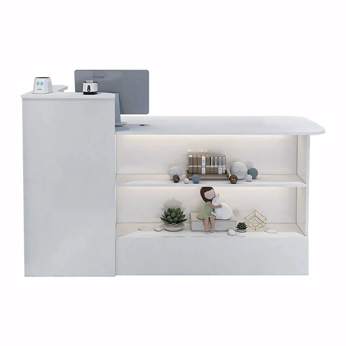 Rounded Reception Desk Counter（East Coast）
